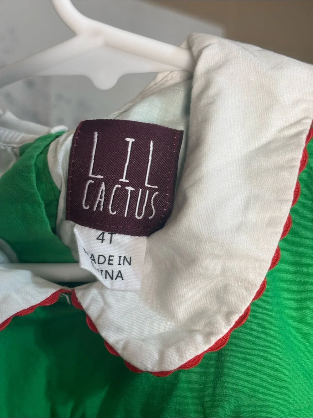Lil Cactus festive green